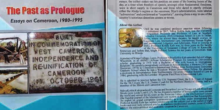 Prof Kale’s New Book on Cameroon’s Political Evolution